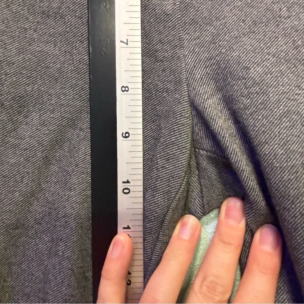 Talbots Women’s Gray Stretch Skinny Ankle Pants Size 4P - Picture 12 of 13